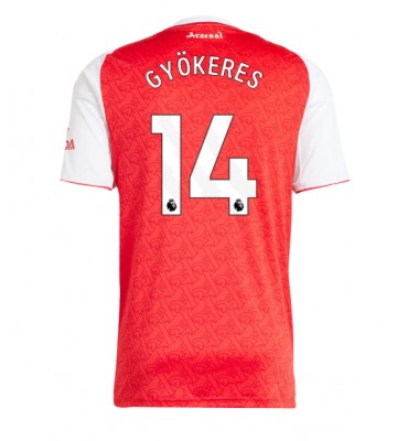 Arsenal Viktor Gyokeres #14 Hemmatröja 2025-26 Kortärmad